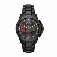 Michael Kors Watches : MK8529 Black Dial Stainless Steel Men Watch