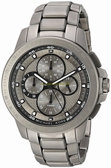 Michael Kors Watches : MK8530 Grey Dial Titanium Band Men Watch