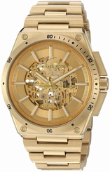 Michael Kors Watches : MK9027 Gold Dial Stainless Steel Band Men Watch