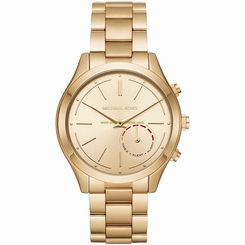 Michael Kors Watches : MKT4002 Gold Dial Stainless Steel Women Watch