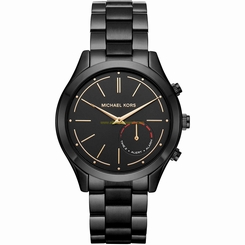 Michael Kors Watches : MKT4003 Black Dial Stainless Steel Women Watch