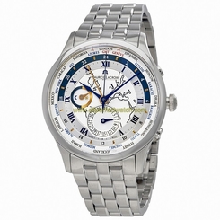 Maurice Lacroix Watches : MP6008-SS002-111 Automatic Worldtimer Stainless Steel Men Watch