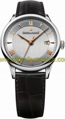 Maurice Lacroix Watches : MP6407-SS001-110 Silver/rose Gold Dial Fixed Band Women Watch