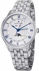 Maurice Lacroix Watches : MP6607-SS002-110 Silver-toned Automatic Men Watch