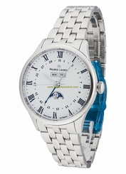 Maurice Lacroix Watches : MP6607-SS002-112 White Automatic Men Watch