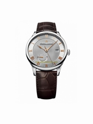 Maurice Lacroix Watches : MP6807-SS001-111 Silver Dial Stainless Steel Band Men Watch