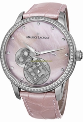 Maurice Lacroix Watches : MP7158-SD501-570 Pink Mother Of Pearl Hand Wind Women Watch