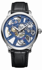 Maurice Lacroix Watches : MP7228-SS001-004 Skeleton Hand Wind Men Watch