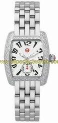 Michele Watches : MWW02A000124 Quartz Diamonds and Stainless Steel Women Watch