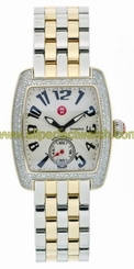 Michele Watches : MWW02A000245 Quartz Diamonds and Stainless Steel Women Watch