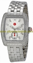 Michele Watches : MWW02A000508 Quartz Diamonds and Stainless Steel Women Watch