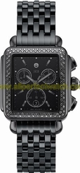Michele Watches : MWW06A000679 Quartz Diamonds and Stainless Steel Women Watch