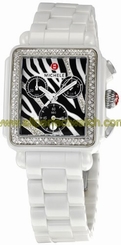 Michele Watches : MWW06F000010 Quartz Diamonds and Stainless Steel Women Watch