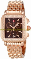 Michele Watches : MWW06P000095 Quartz Diamonds and Gold Tone Women Watch
