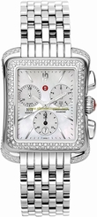 Michele Watches : MWW06Q000001 Quartz Diamonds and Stainless Steel Women Watch
