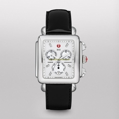 Michele Watches : MWW06Z000007 Battery Operated Quartz Polished Stainless Steel Mother Of Pearl Diamond Dial Band Men Watch