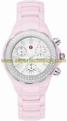 Michele Watches : MWW12A000003 Quartz Diamonds and Stainless Steel Women Watch