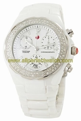 Michele Watches : MWW12B000001 Quartz Diamonds and Stainless Steel Women Watch