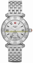 Michele Watches : MWW16A000048 Quartz Diamonds and Stainless Steel Women Watch
