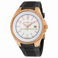 Versace Watches : P7Q80D001-S009 White Quartz Men Watch