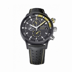 Maurice Lacroix Watches : PT6009-PVB01-330 Black and yellow Dial Chronograph Men Watch