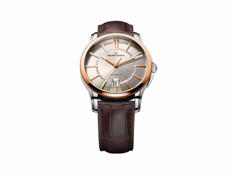 Maurice Lacroix Watches : PT6148-PS101-130-2 Automatic Self Wind Stainless Steel And Rose Gold 18k Coated Men Watch
