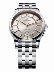 Maurice Lacroix Watches : PT6148-SS002-131 Silver Automatic Men Watch