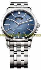 Maurice Lacroix Watches : PT6158-SS002-43E Mechanical Hand-wind Day - Date Men Watch