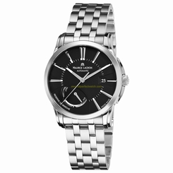 Maurice Lacroix Watches : PT6168-SS002331 Black Dial Stainless Steel Band Men Watch