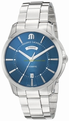 Maurice Lacroix Watches : PT6358-SS002-430-1 Blue Dial Stainless Steel Men Watch