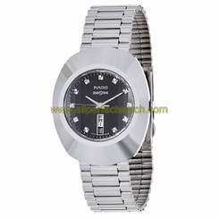 Rado Watches : R12305153 Quartz Analog Day Date Stainless Steel Men Watch