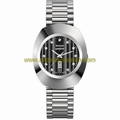 Rado Watches : R12305313 Quartz Analog Day Date Stainless Steel Men Watch
