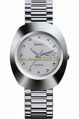 Rado Watches : R12391103 Quartz Day Date Stainless Steel Men Watch