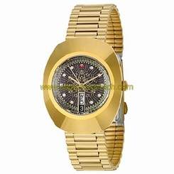 Rado Watches : R12413053 Automatic Analog Day Date Gold Tone Stainless Steel Men Watch