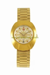 Rado Watches : R12413073 Automatic Day Date Gold Plated Stainless Steel Men Watch