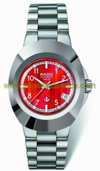 Rado Watches : R12636303 Automatic Steel Red Dial Steel Band Men Watch