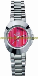 Rado Watches : R12697313 Automatic Steel Red Dial Steel Band Women Watch