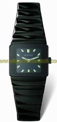 Rado Watches : R13337182 Quartz Black Ceramic Black Dial Black Ceramic Band Women Watch