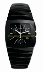 Rado Watches : R13477192 Quartz Chronograph Date Black Ceramic Men Watch
