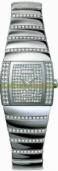 Rado Watches : R13578912 Quartz Platinum Ceramic Diamond Dial Platinum Ceramic Band Women Watch