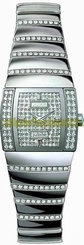 Rado Watches : R13578922 Quartz Platinum Ceramic Diamond Dial Platinum Ceramic Band Women Watch