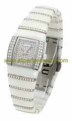 Rado Watches : R13633912 Quartz Diamonds Pave Dial Diamonds Bezel Ceramic Women Watch