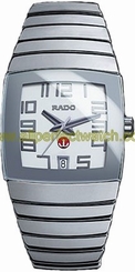 Rado Watches : R13662102 Automatic Platinum Ceramic White Dial Platinum Ceramic Band Men Watch