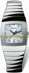 Rado Watches : R13721102 Quartz Platinum Ceramic Silver Dial Platinum Ceramic Band Women Watch