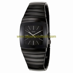 Rado Watches : R13766172 Quartz Analog Date Black Ceramic Men Watch