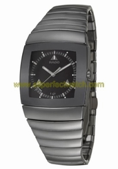 Rado Watches : R13777152 Quartz Black Dial Ceramic Men Watch