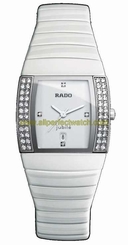 Rado Watches : R13830702 Quartz Diamonds Bezel White Ceramic 30mm Women Watch