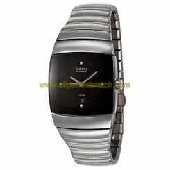 Rado Watches : R13876712 Automatic Black Diamond Dial Date Ceramos Men Watch