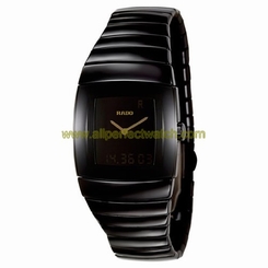 Rado Watches : R13913152 Quartz Analog and Digital Black Ceramic Men Watch