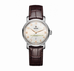 Rado Watches : R14050136 Automatic Date Brown Leather Men Watch